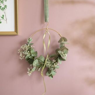 Kreatives Blumenpaket – Stelle deinen eigenen Eukalyptuskranz her