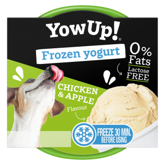 YowUp! Gefrorenes Joghurt Hähnchen & Apfel - 12 x 120 g