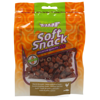 Braaaf Weicher Snack Sushi - Huhn & Fisch