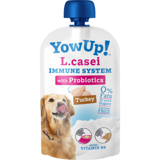 YowUp! L. Casei Immunsystem Truthahn Hond - 10 x 120 g