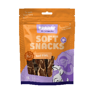 Braaaf Weicher Snack Filet - Rind & Fisch