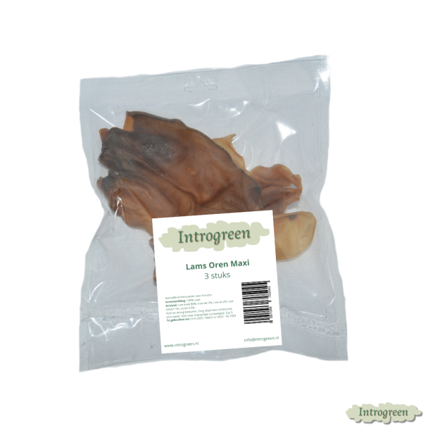 Lams Oren Maxi in verpakking – natuurlijke hondensnack 3 stuks