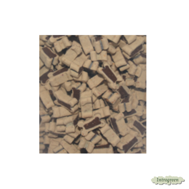 zachte snacks lam en rijst als beloning voor de hond