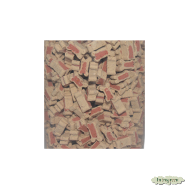 Botjes met Zalm en Rijst als beloning voor honden