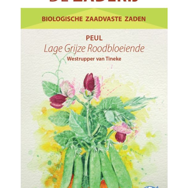 Peultjes Grijze Roodbloeiende biologisch zaad