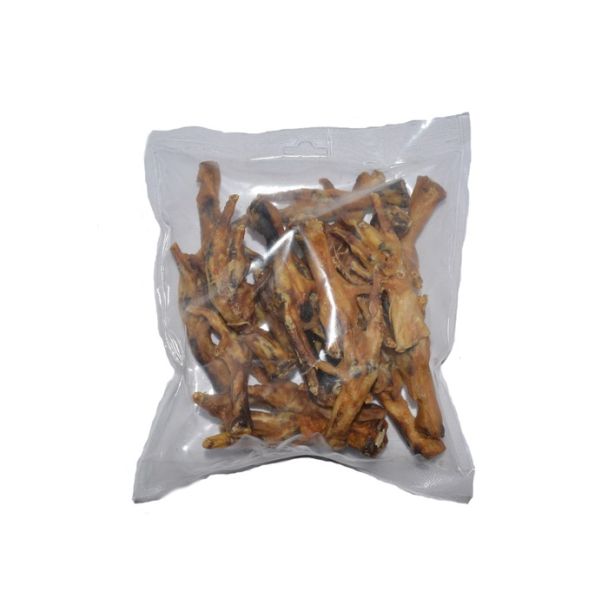 Kippenpoten –snack voor de hond