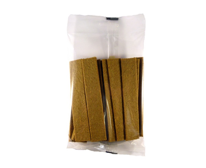 Jerkey Strip met Kip als beloning