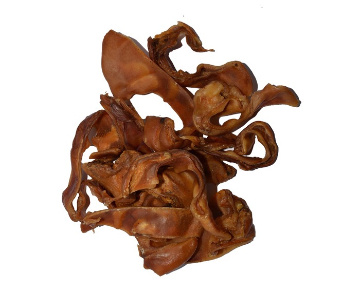 Losse varkensoor stukjes – hondensnack 500 gram