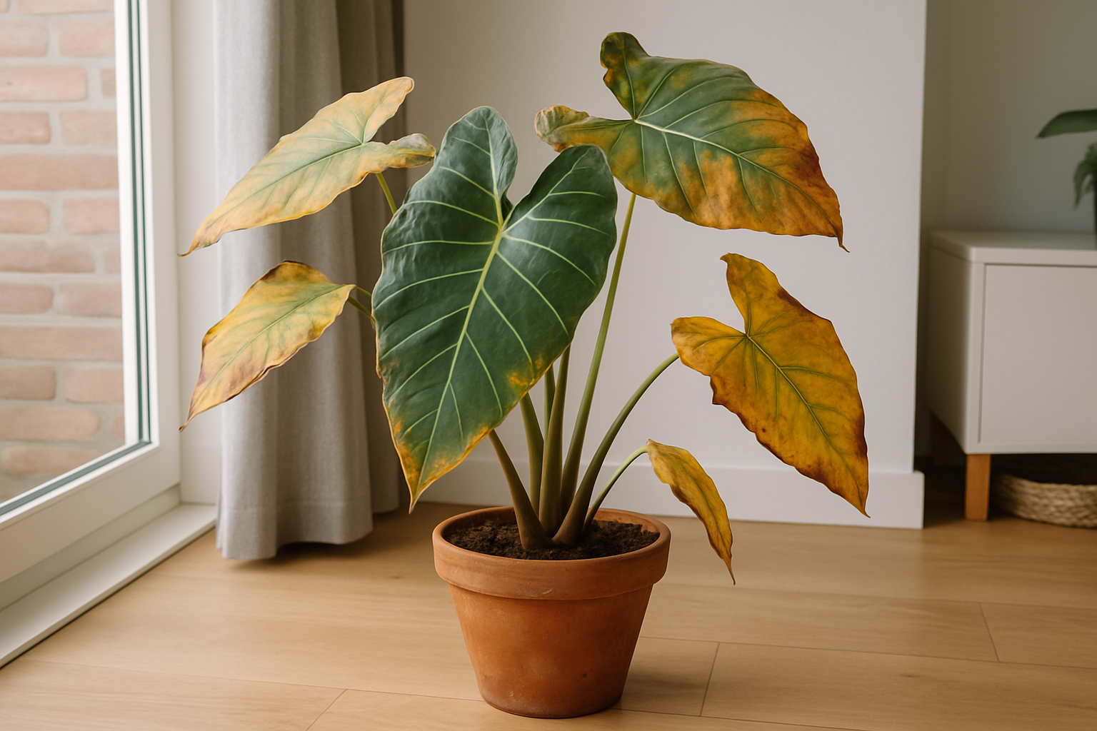 Häufige Alocasia-Probleme und Lösungen