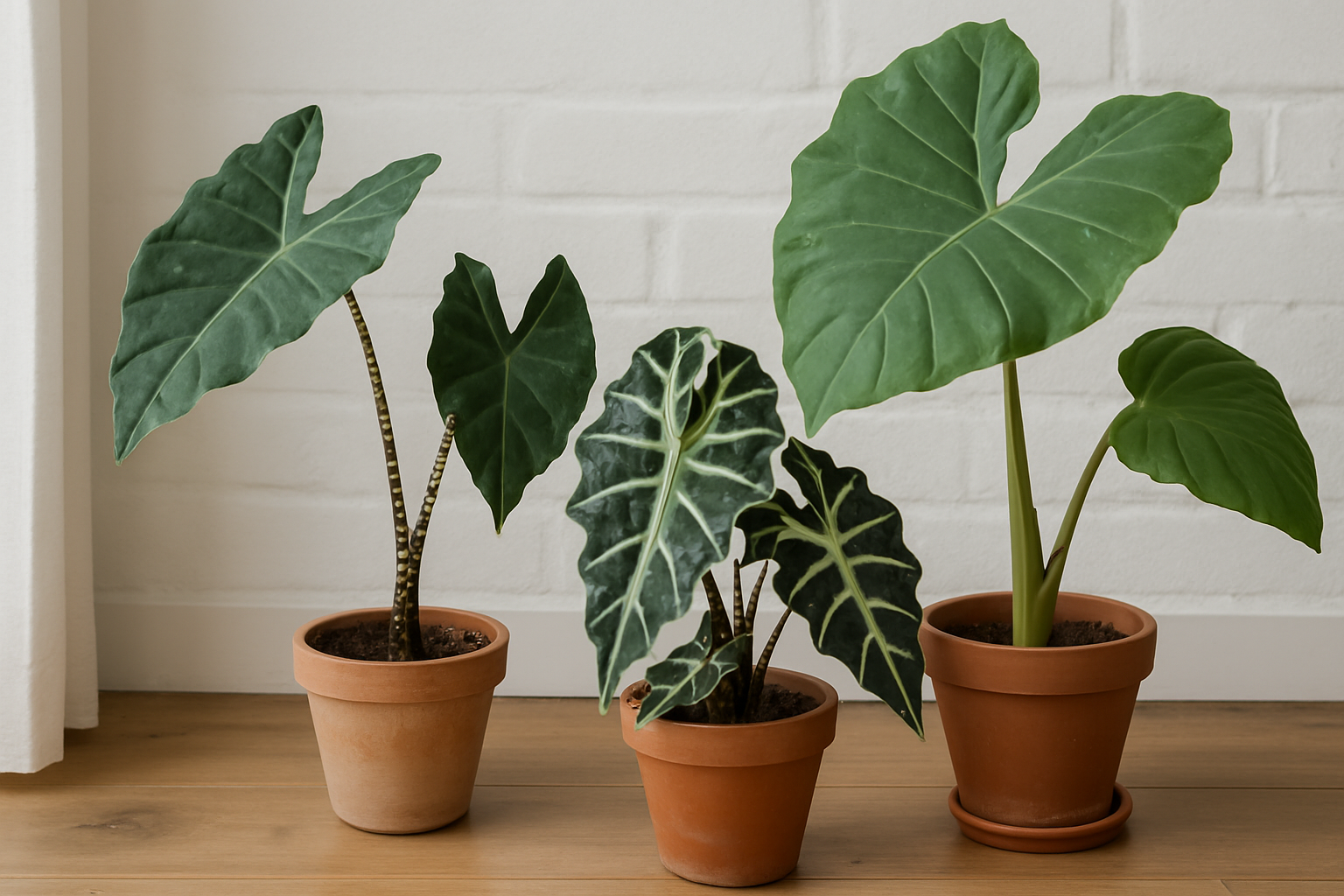 Beliebte Alocasia Arten und ihre Merkmale