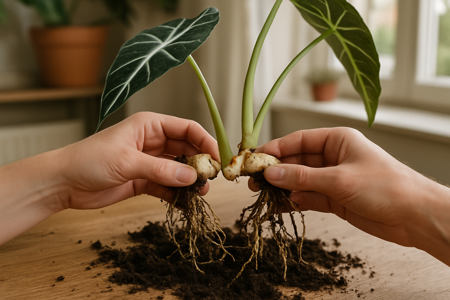 Alocasia stecken: So gelingt die Vermehrung