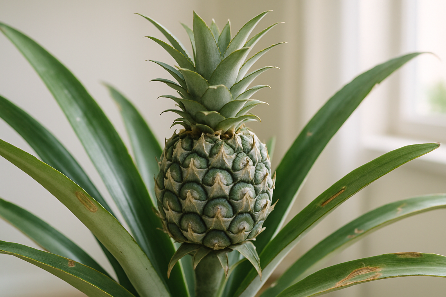 Ananas Kamerpflanze: Pflege