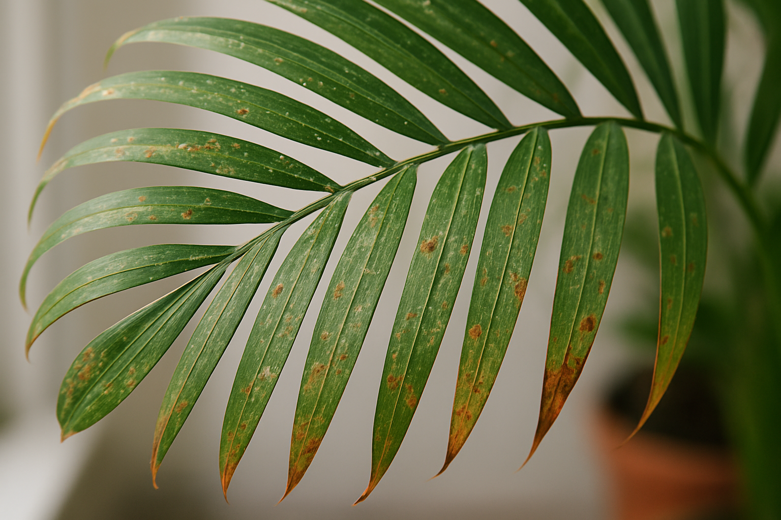 Areca-Palme: Schädlinge erkennen und behandeln
