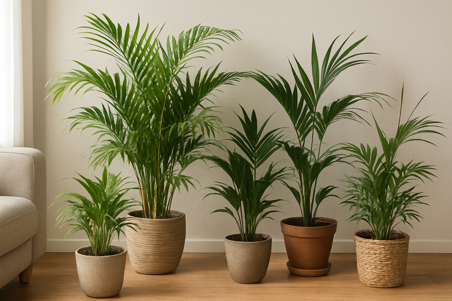Areca-Palme: Arten und Varianten