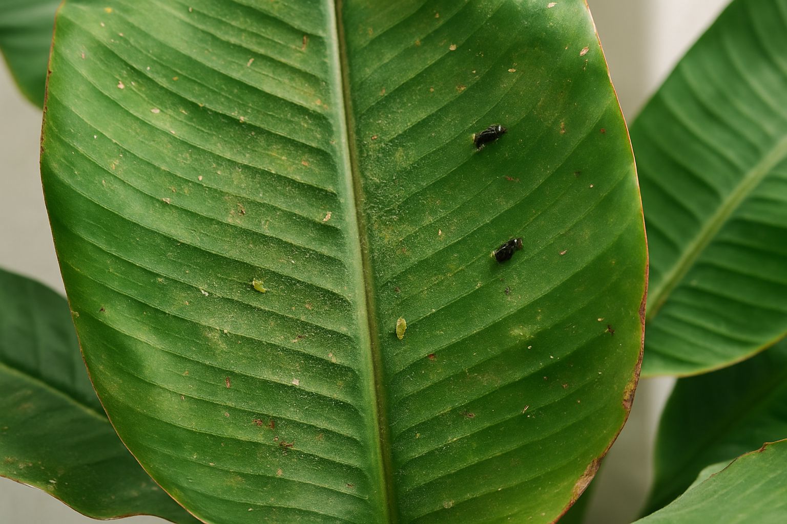 Bananenplant Schaedlinge: erkennen und behandeln