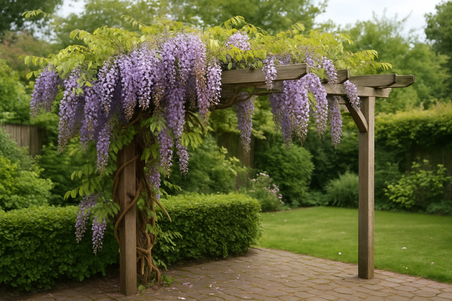 Blauregen (Wisteria): Sorten, Pflege und Probleme
