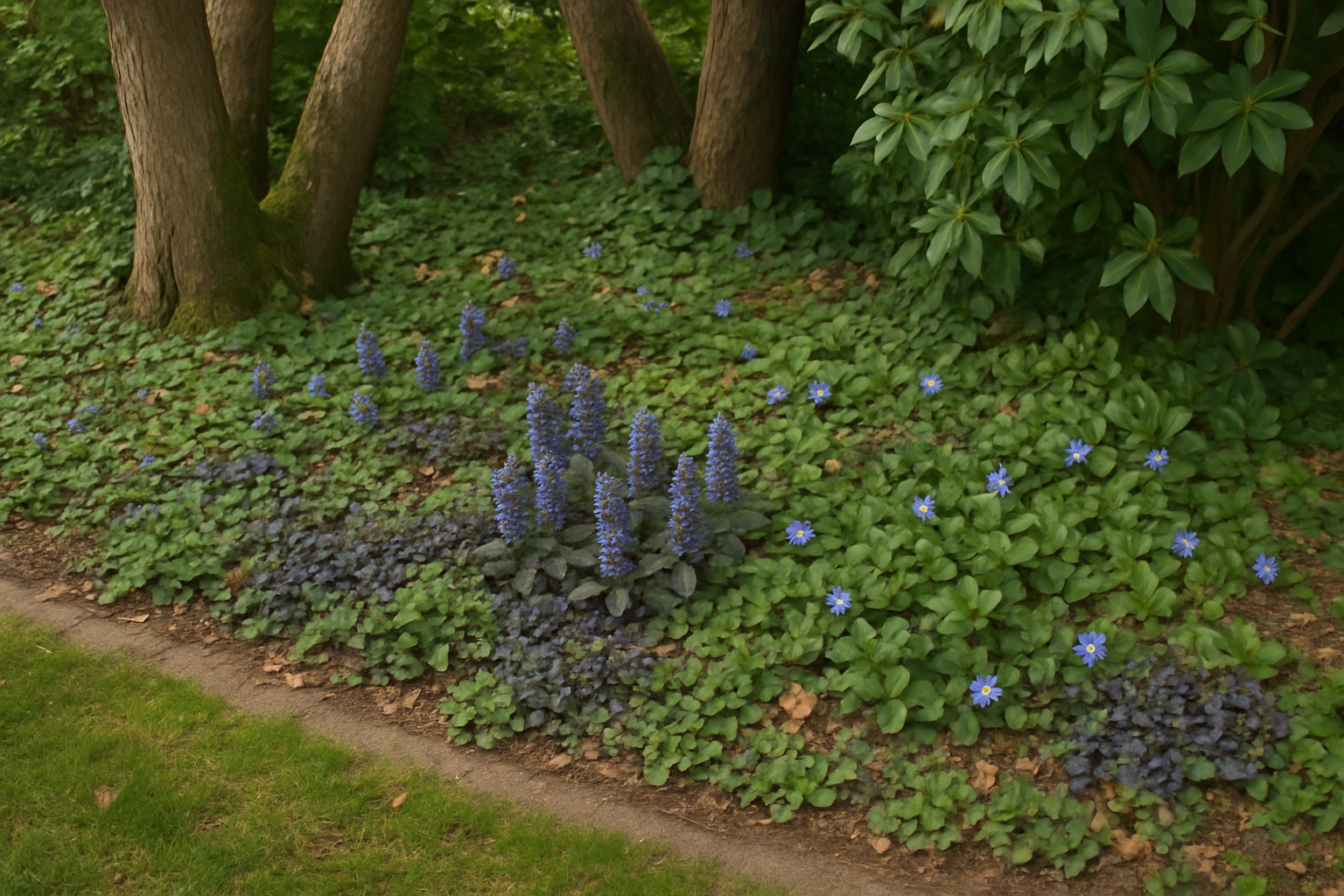 Einsatzmöglichkeiten von Bodendeckern im Garten