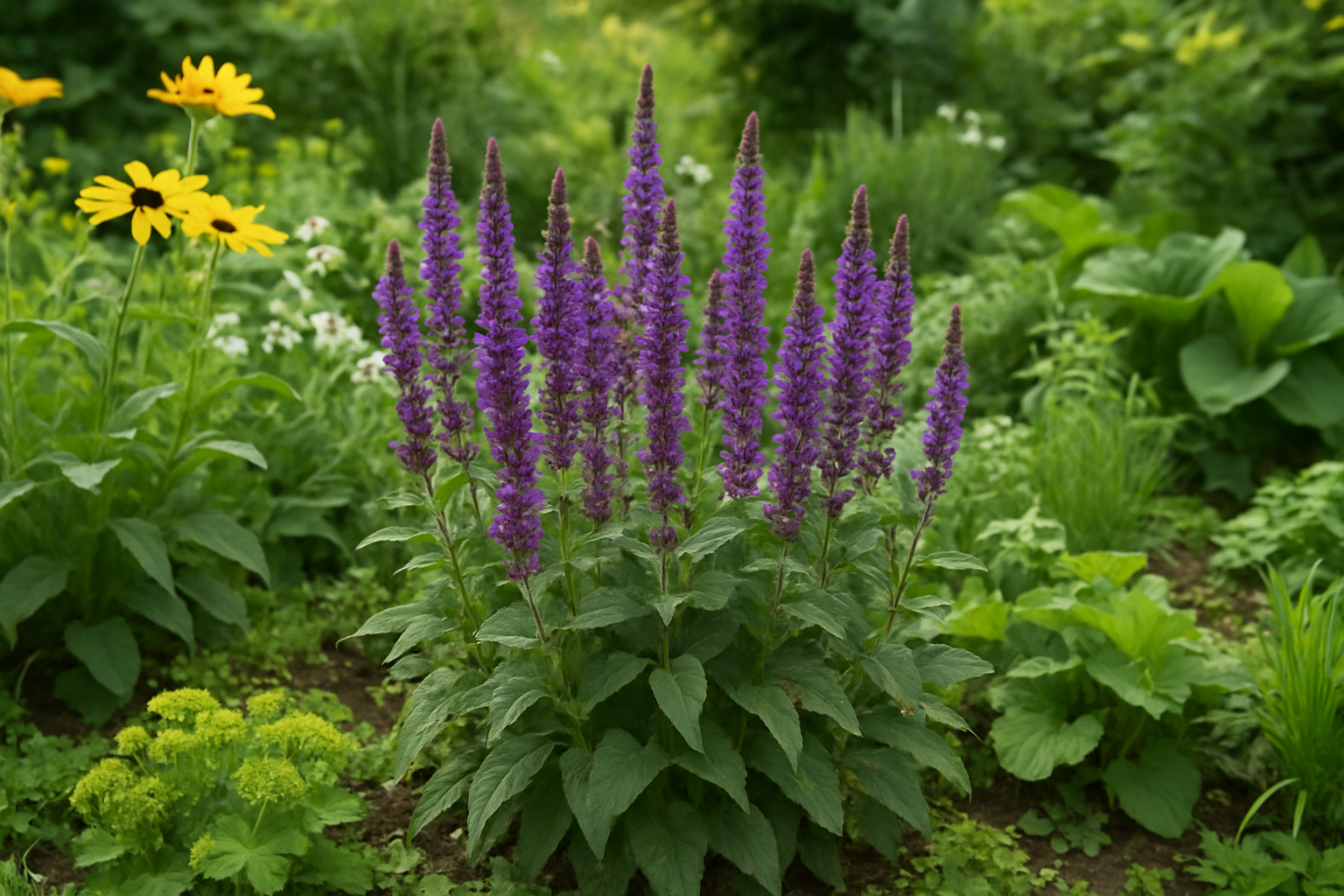 Steppen-Salbei im Garten einsetzen und kombinieren