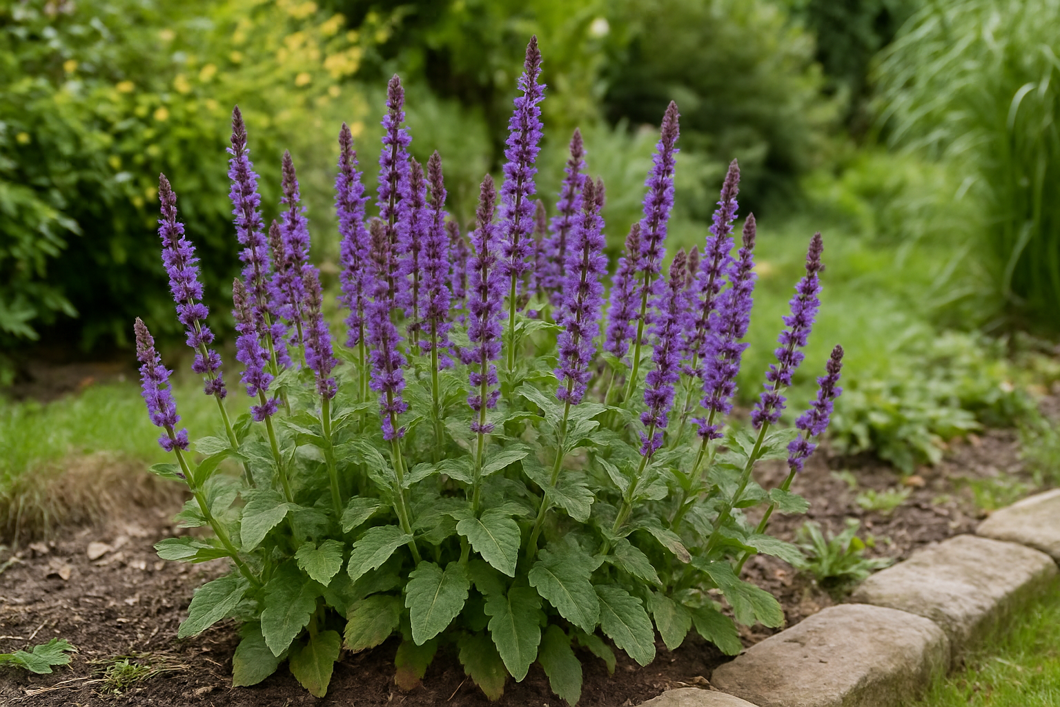 Steppen-Salbei pflegen für gesunde Pflanzen und reiche Blüte