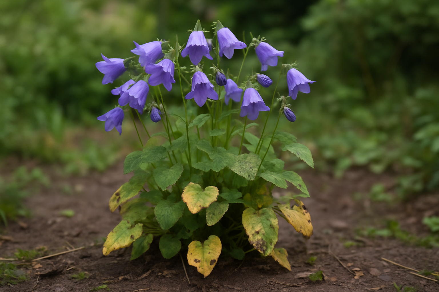 Campanula: vielvoorkommende Probleme & Lösungen