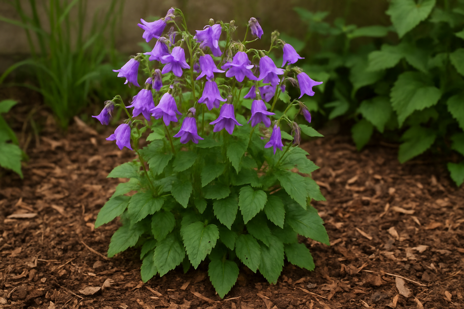 Campanula pflegen als Bodendecker