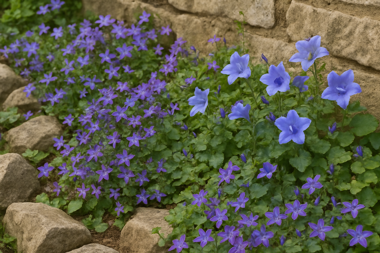 Campanula als bodendeckende Pflanze: Arten, Pflege & Verwendung
