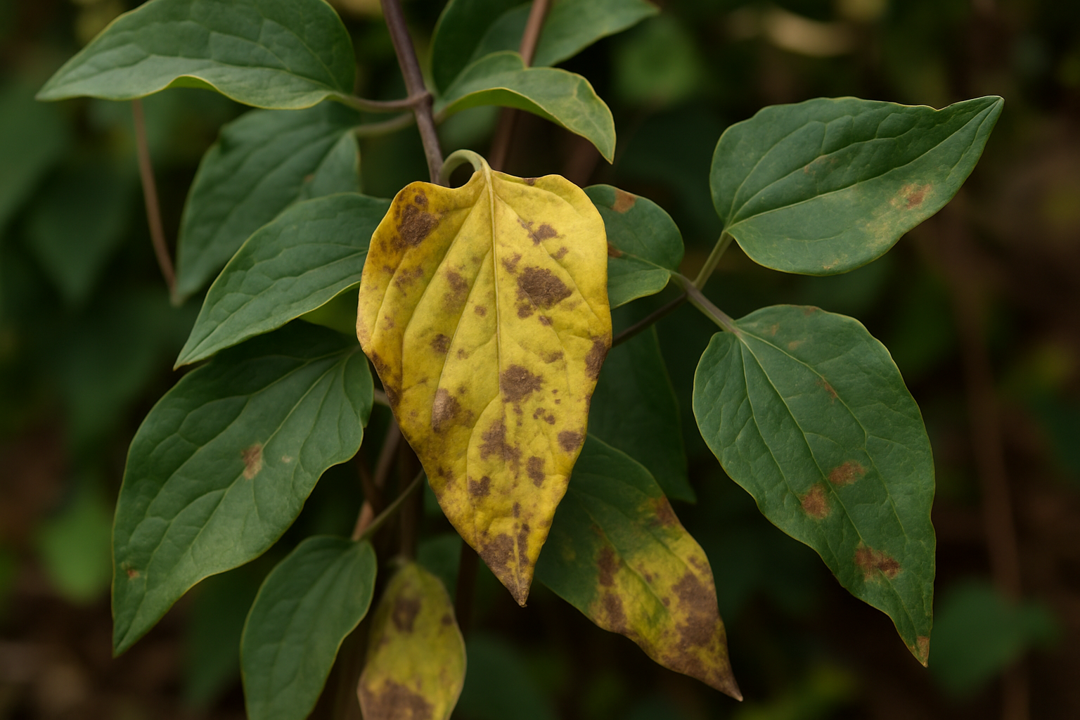 Clematis Probleme: Erkennen und lösen