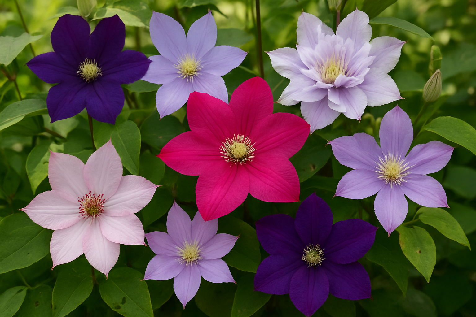 Clematis Sorten: Welche passt zu Ihrem Garten?