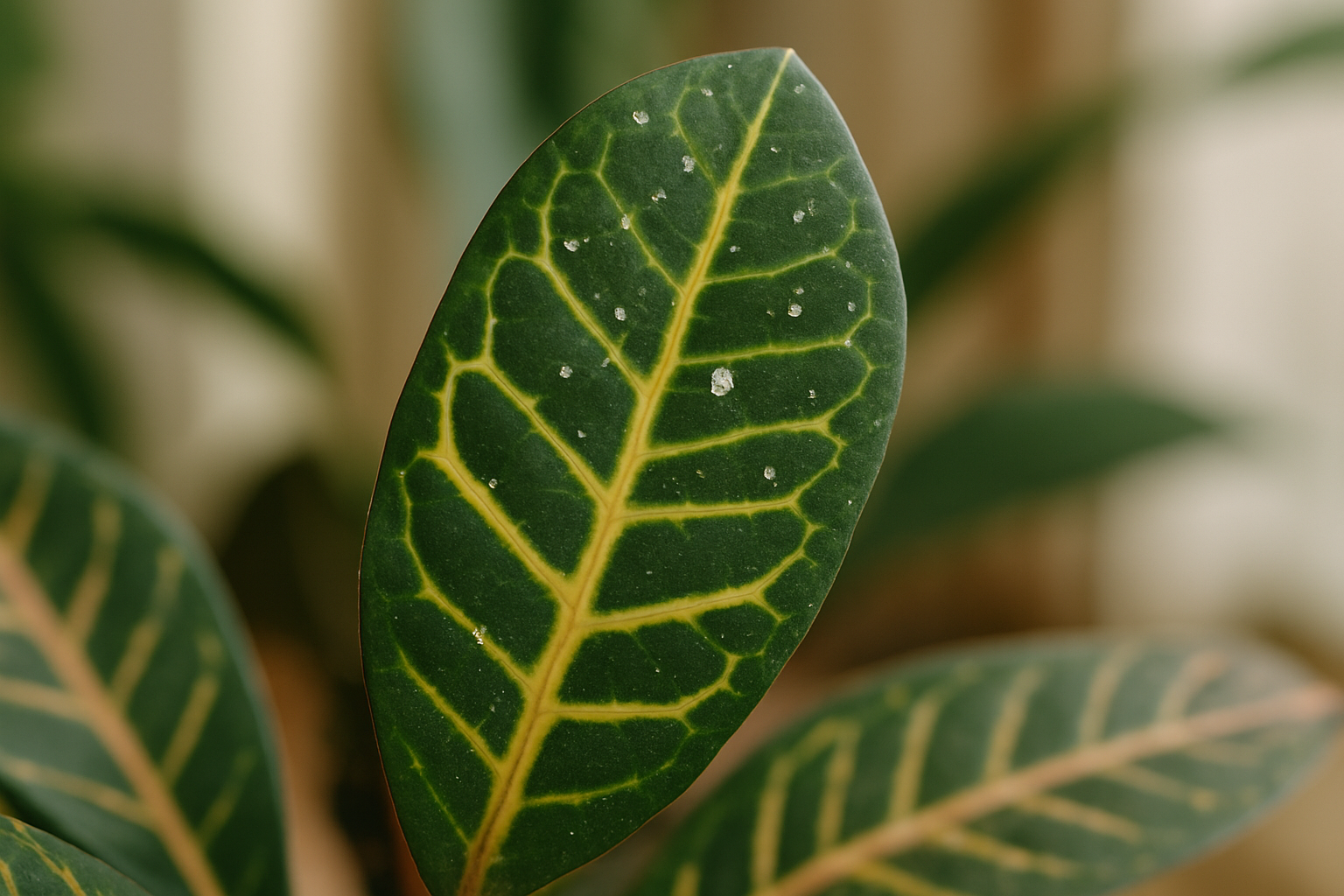 Codiaeum Schaedlinge: erkennen und behandeln