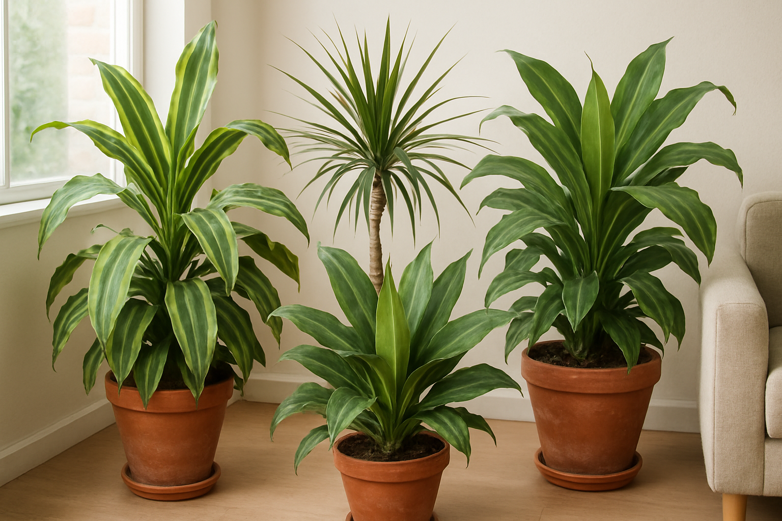 Bekannte Dracaena Arten für Zuhause