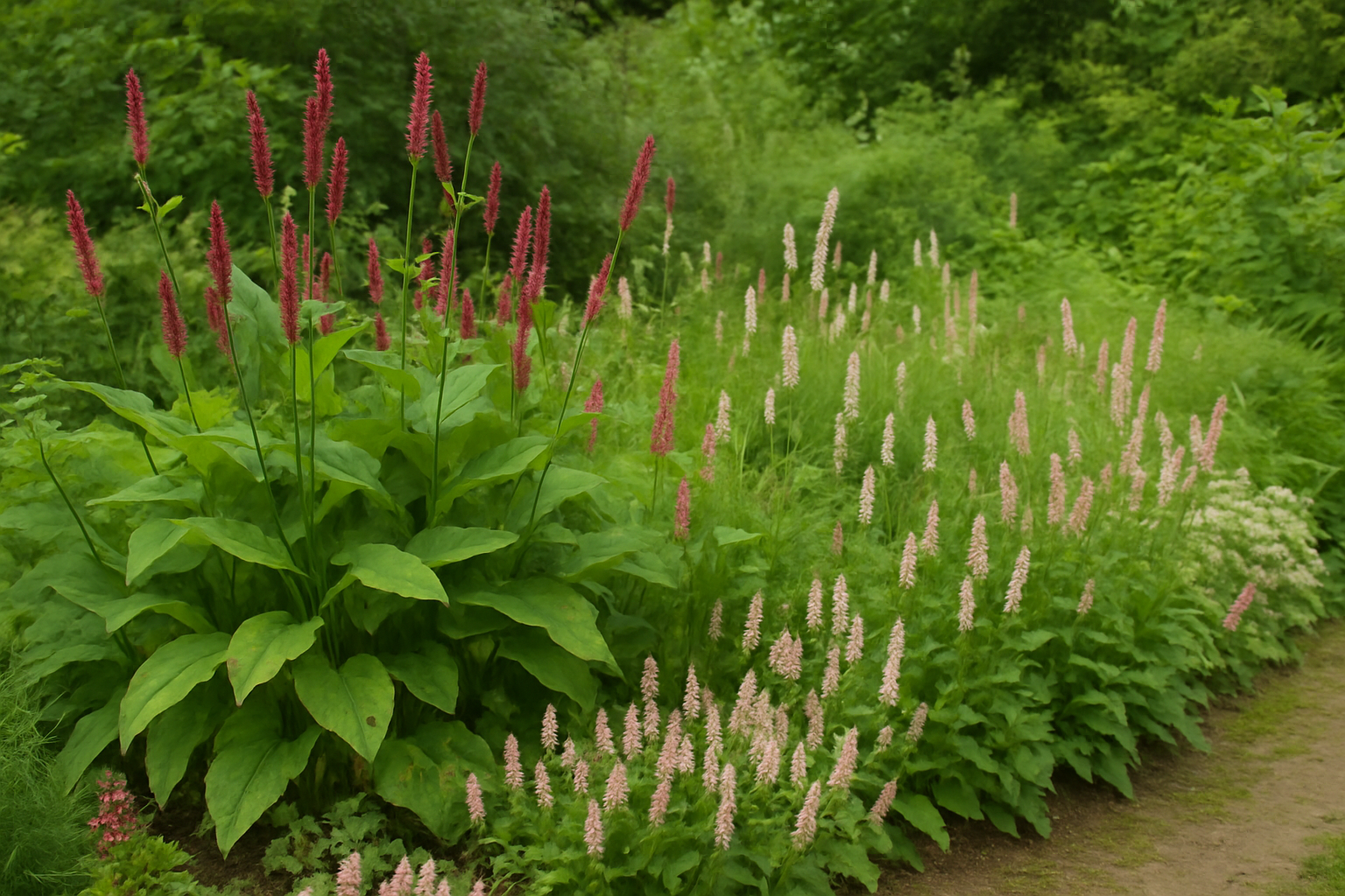 Duizendknoten (Persicaria): Zierliche Gartenstauden