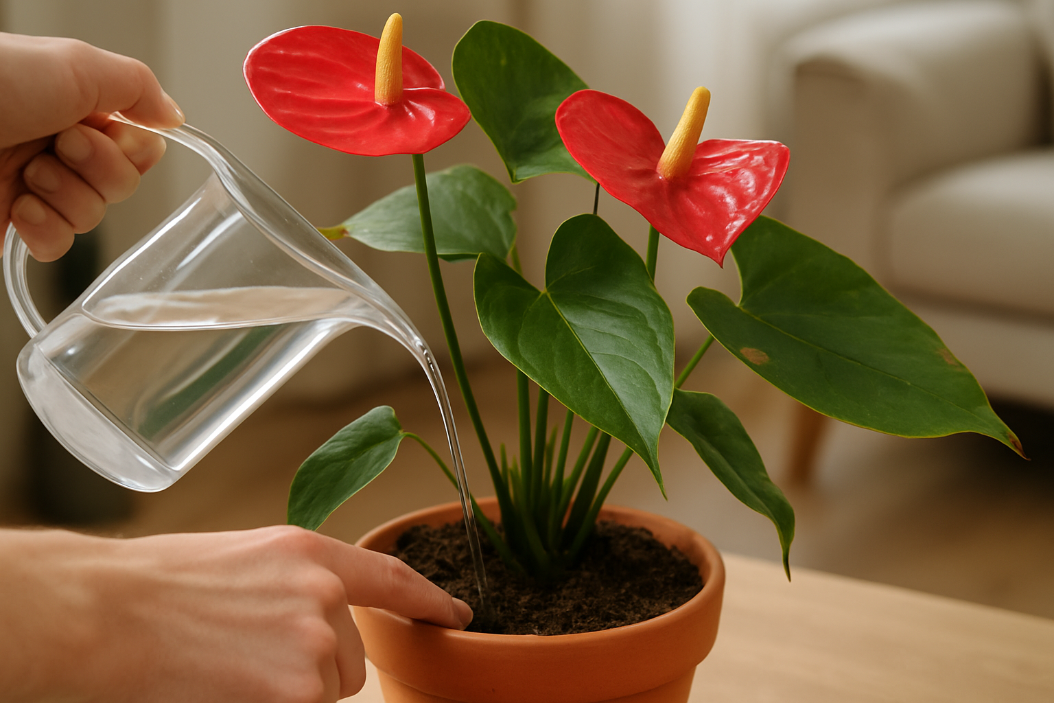 Flamingopflanze pflegen: Praktische Tipps