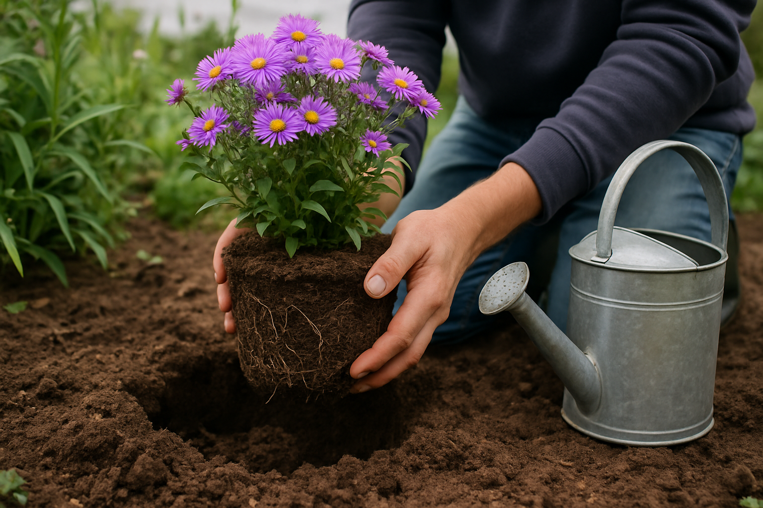 Herbstastern pflanzen: Praktische Tipps für einen guten Start