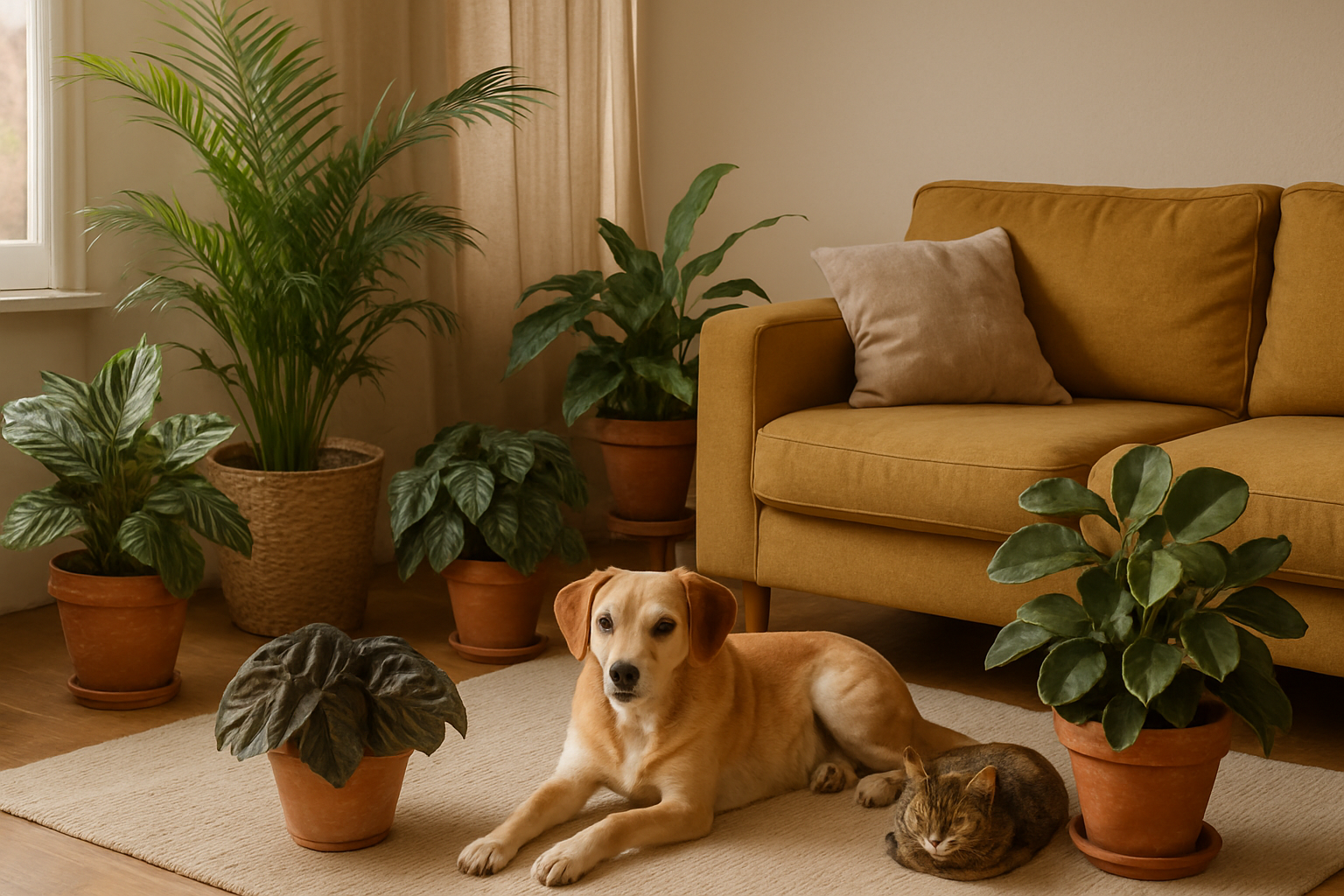 Haustierfreundliche Pflanzen: Sicher wählen für Katzen und Hunde