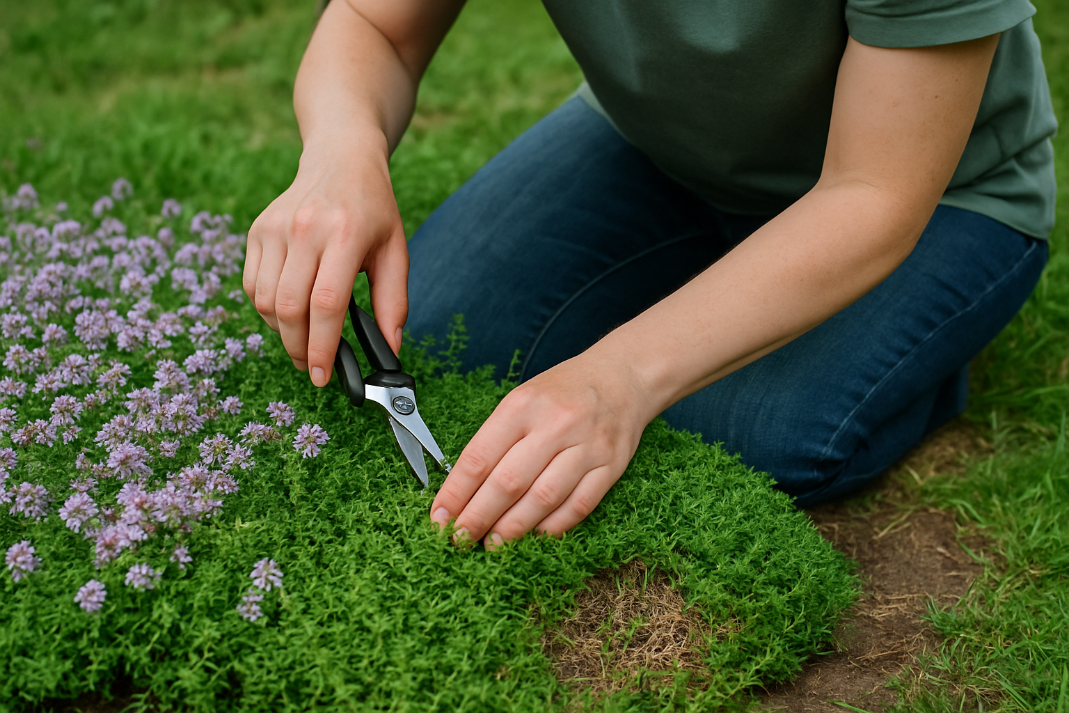Teppich-Thymian schneiden: Praktische Tipps
