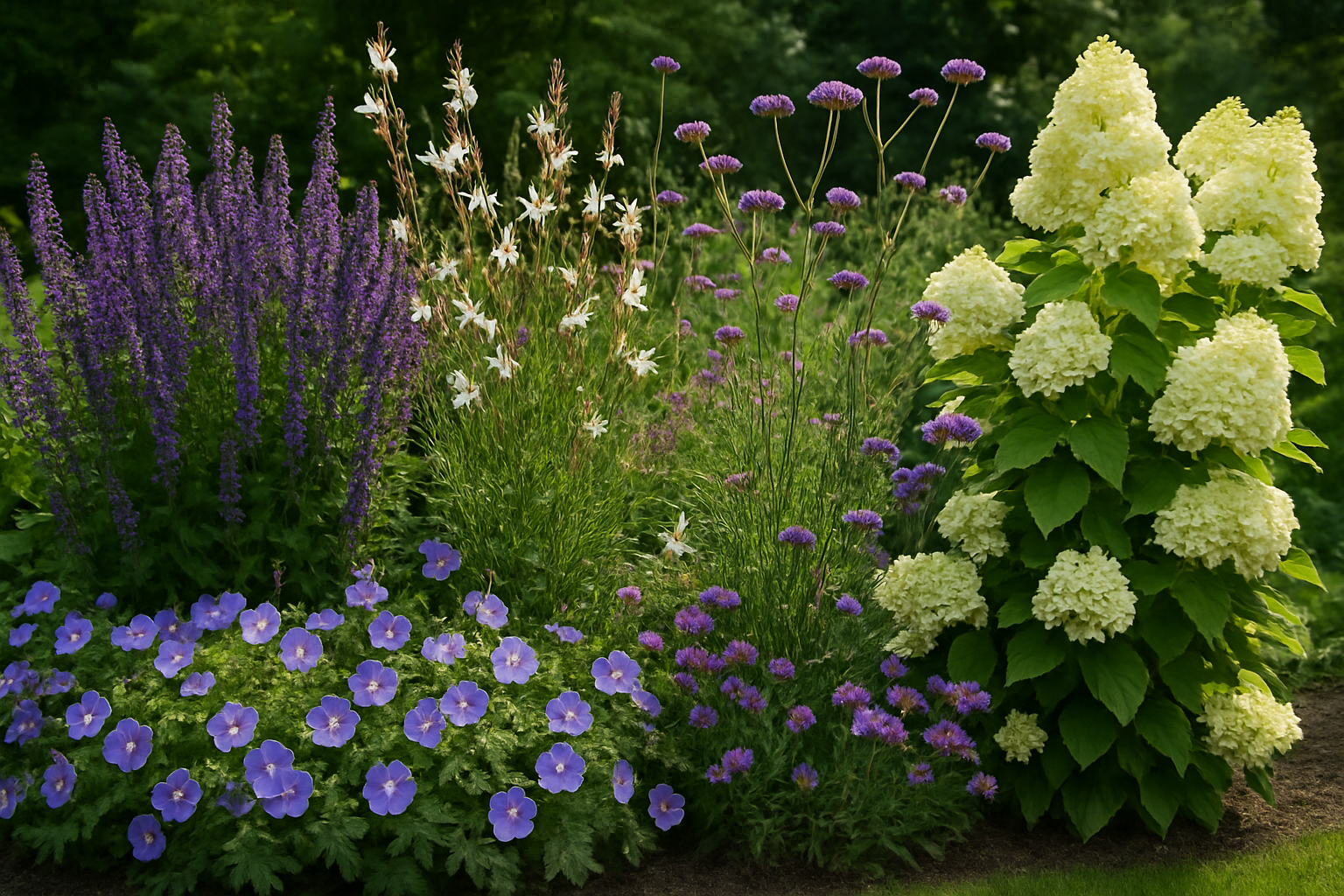 Langblühende Gartenpflanzen auswählen