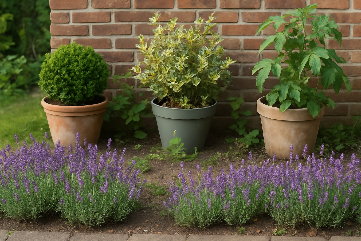 Lavendel in der Gartenpraxis: Flächenbepflanzung, Rand & Kübel