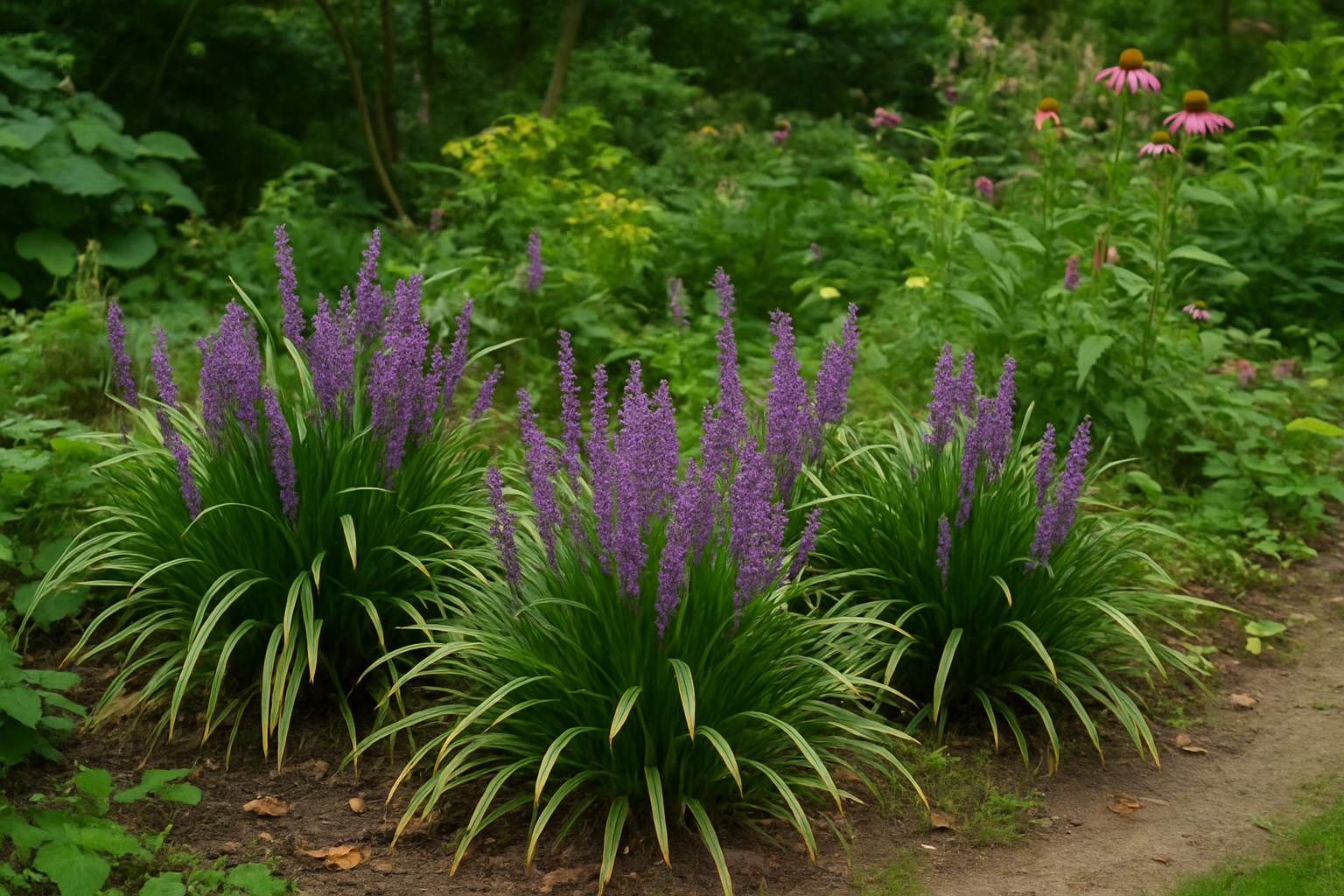 Leliegras (Liriope): Ratgeber für Garten und Terrasse