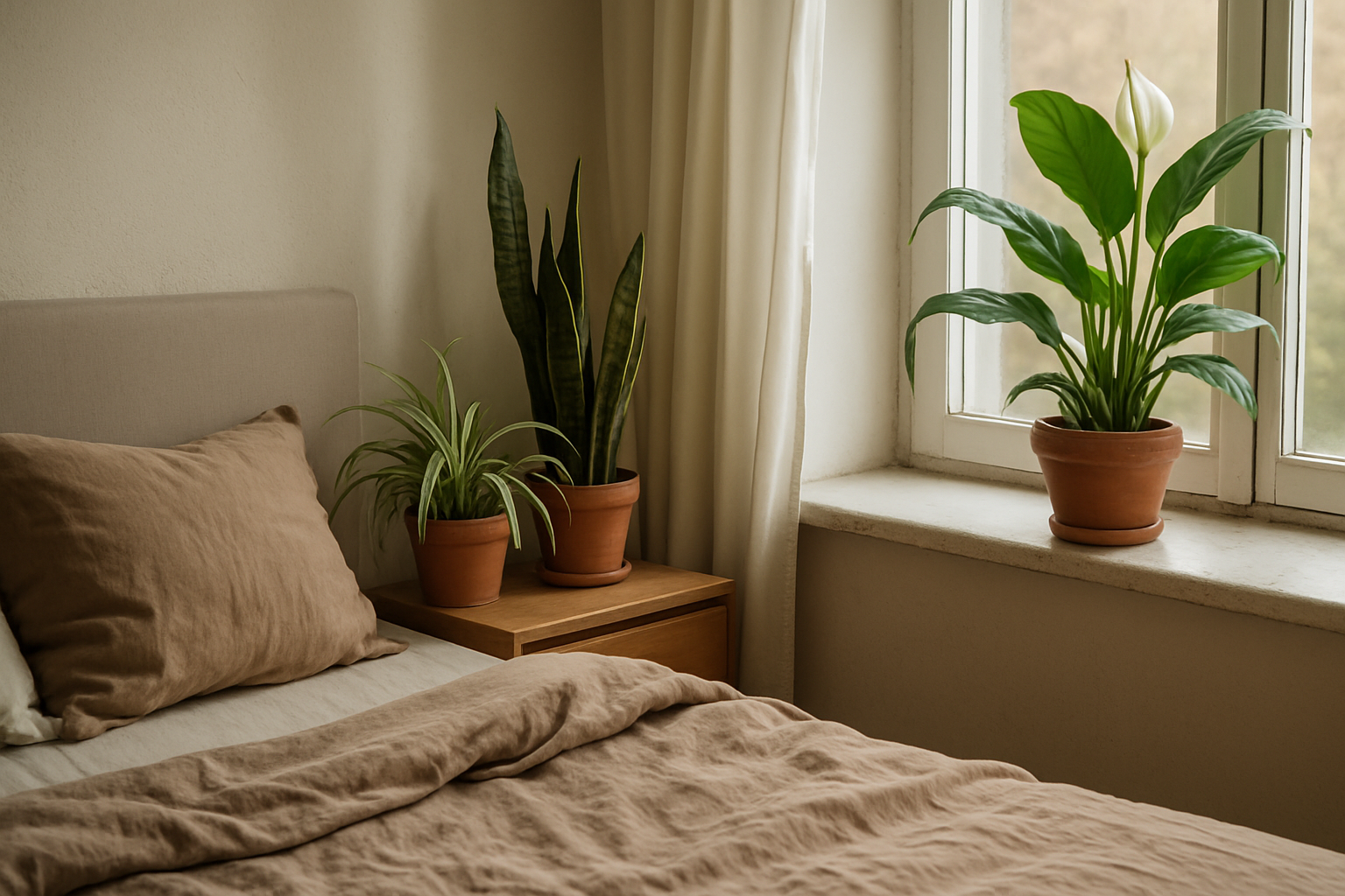Luftreinigende Pflanzen im Schlafzimmer: Was wirkt wirklich?