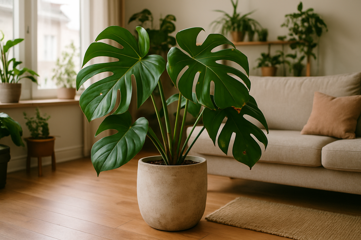 Monstera pflegen: Alles was Sie wissen müssen