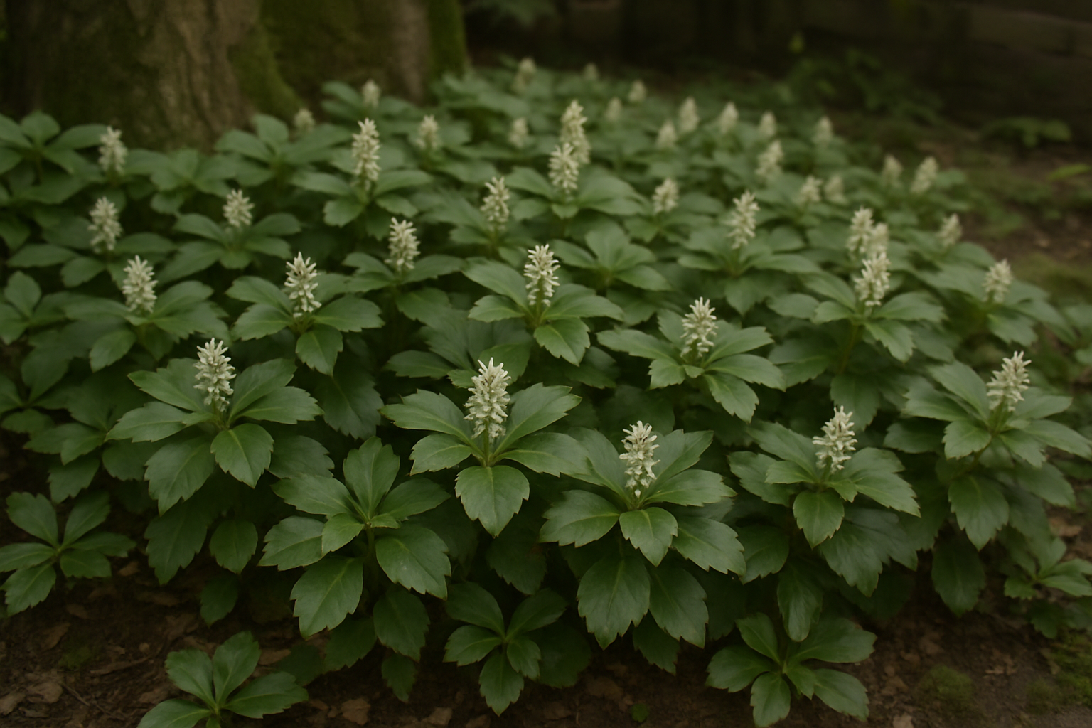 Pachysandra (Schattengrün): Bodendecker für schattige Plätze