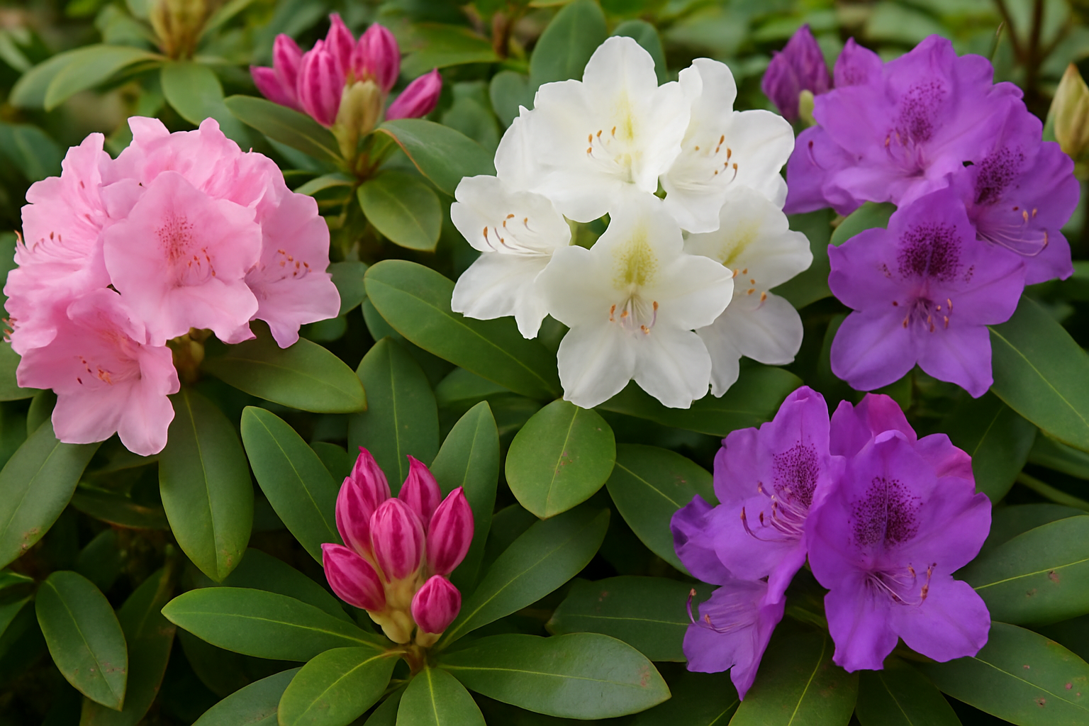 Welche Rhododendron Arten gibt es?