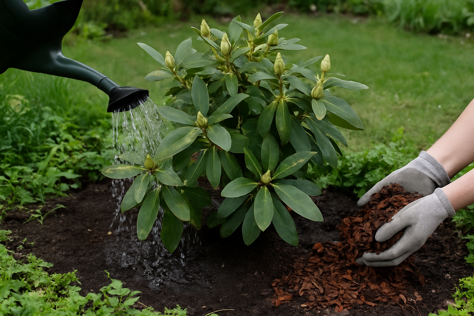 Rhododendron Pflege: Tipps für gesunde Sträucher