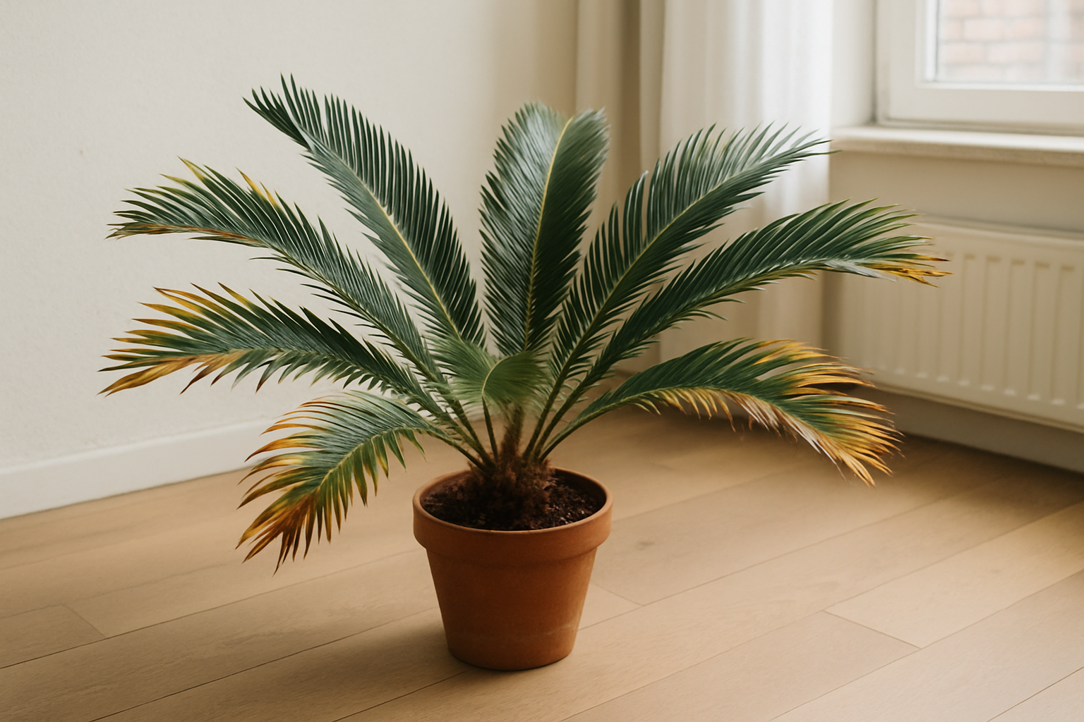 Häufige Probleme bei der Sago Palm (Cycas revoluta)