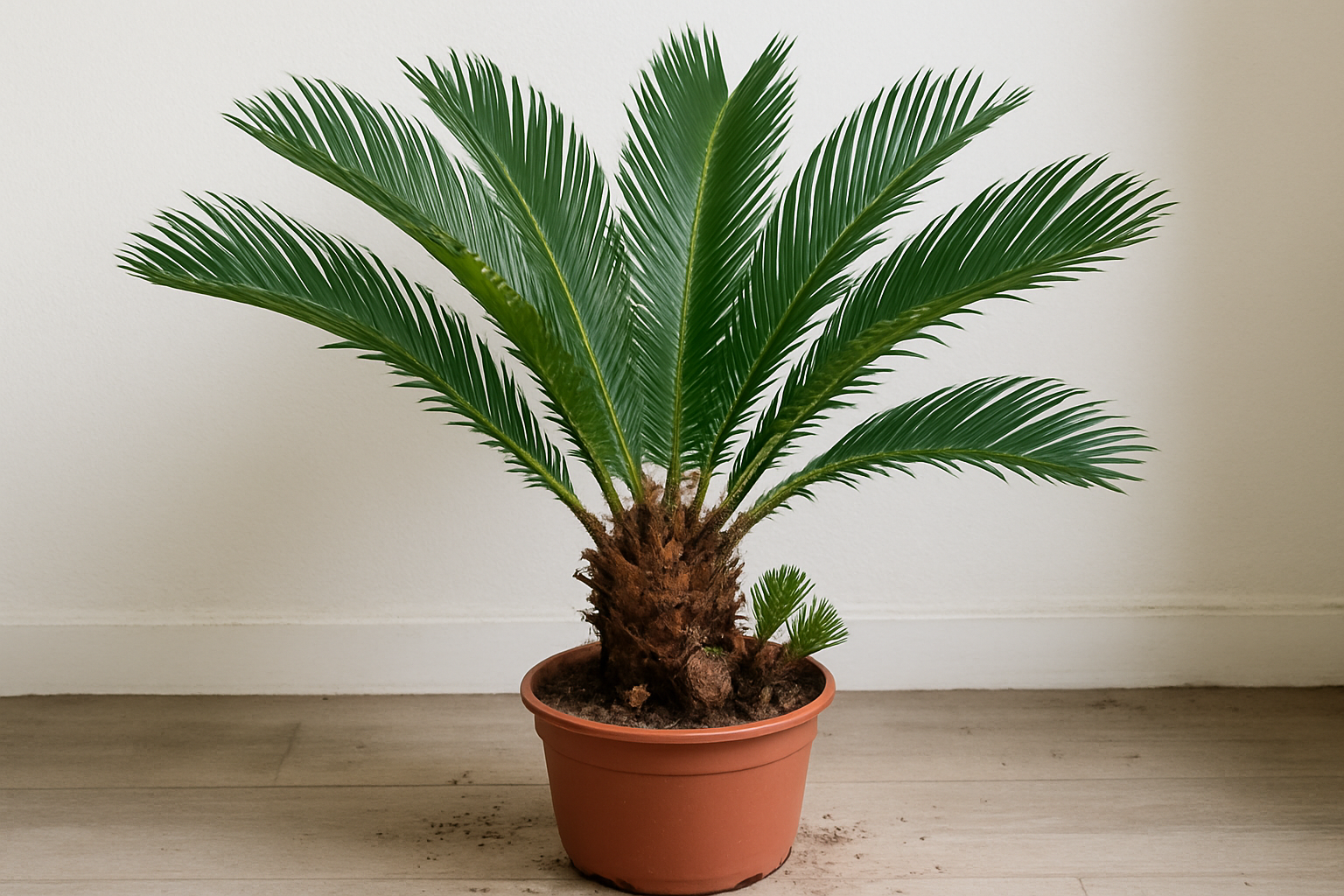 Sago palm vermehren: Offsets und Samen (Achtung Giftigkeit!)