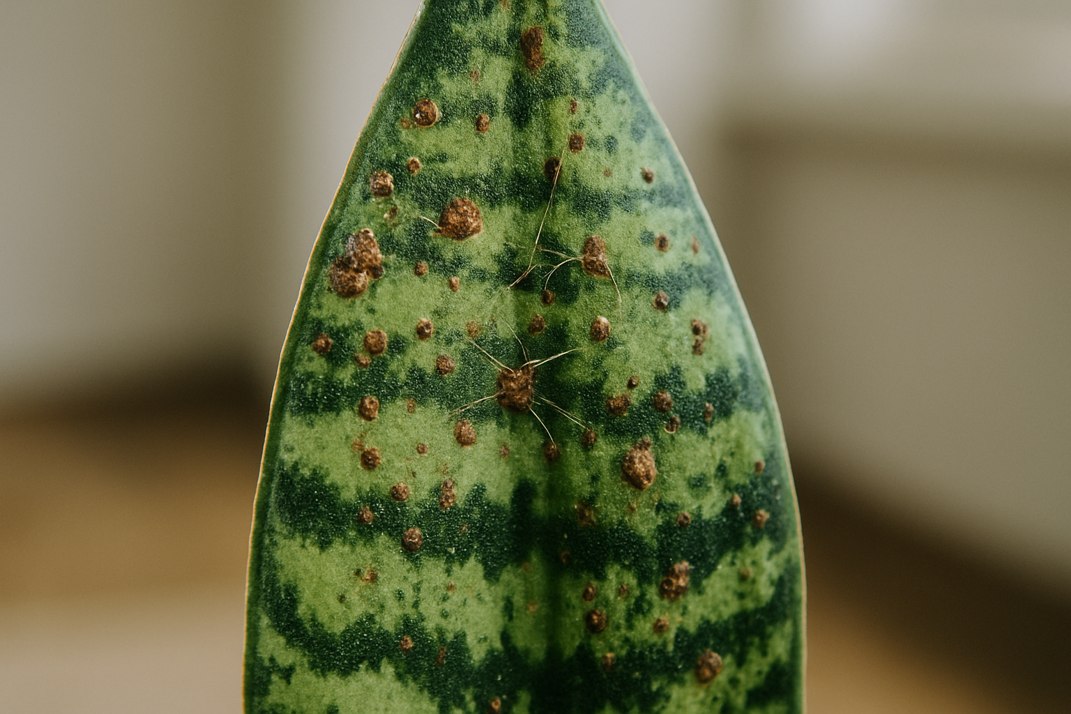 Sansevieria Schädlinge: erkennen und vorbeugen
