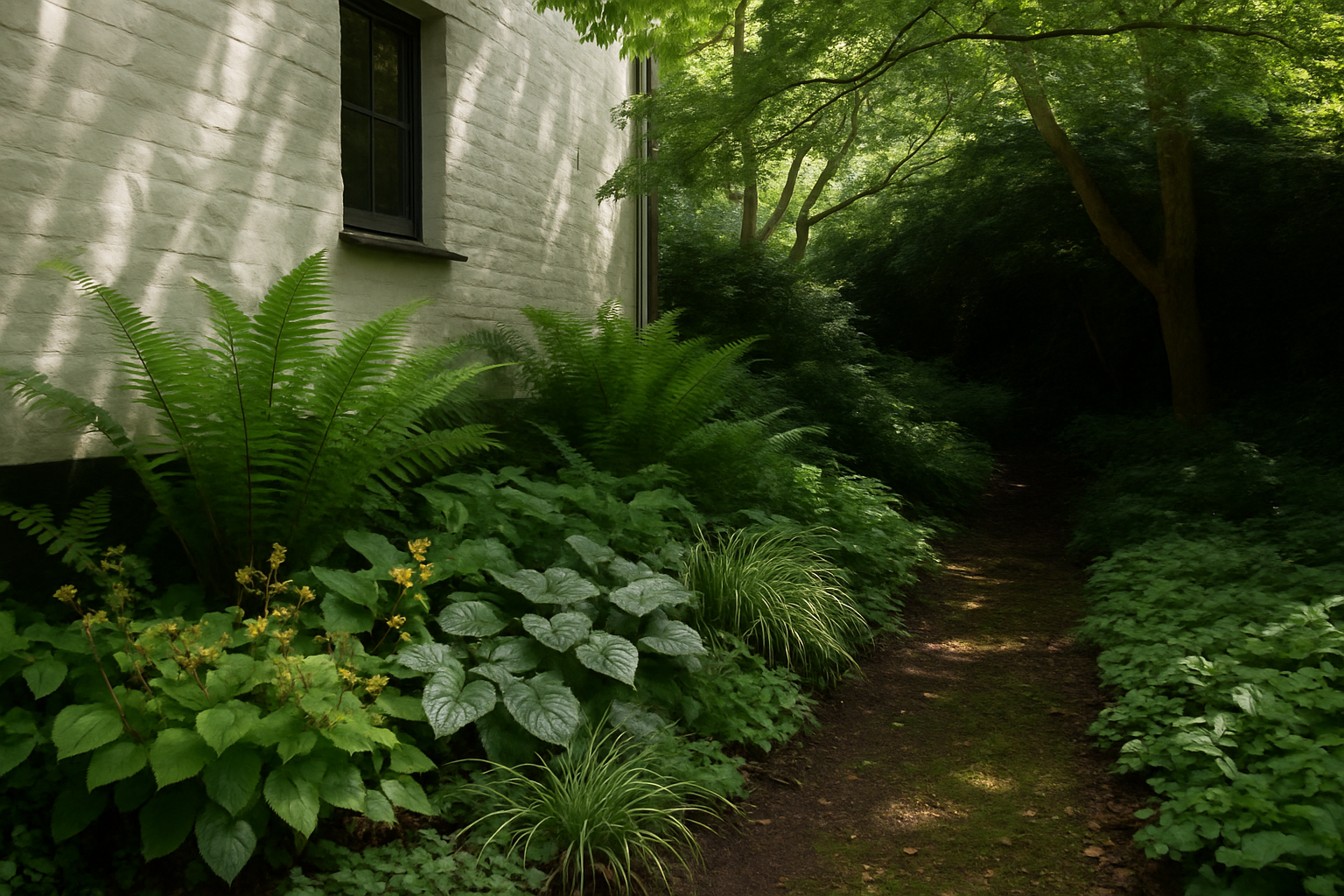 Schattenpflanzen für den Garten auswählen