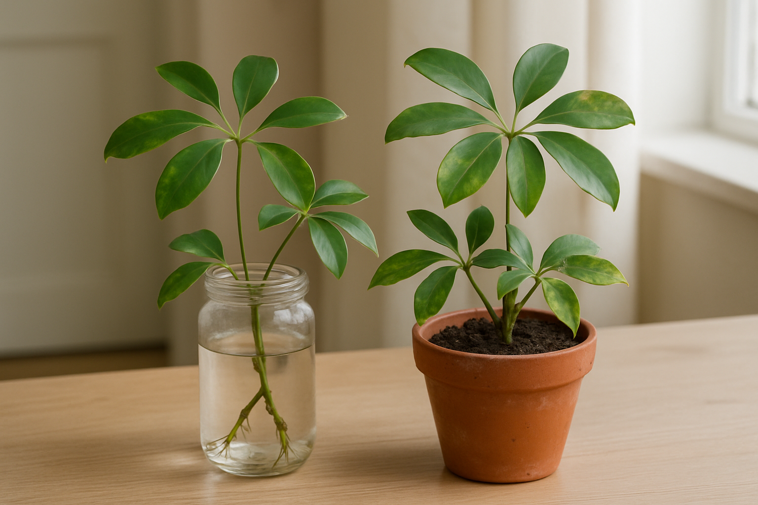 Schefflera stecken: so gelingt die Vermehrung