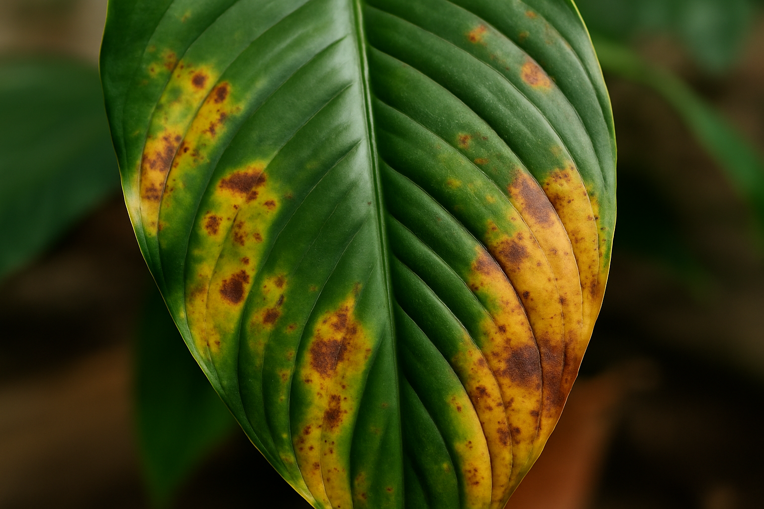 Spathiphyllum Probleme: Symptome und Lösungen