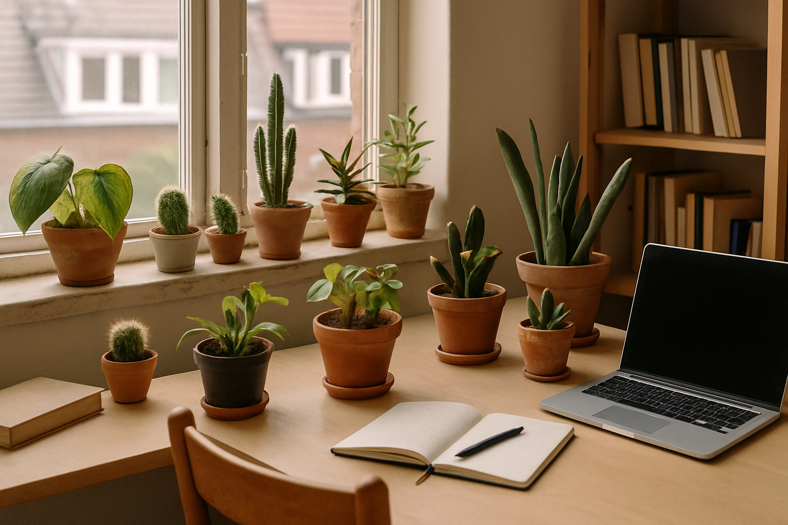 Pflanzen für Studierende: Praktische Tipps für Zimmerpflanzen im Studentenzimmer